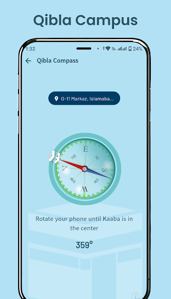 qibla compass