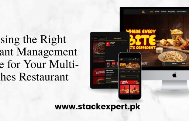 Choosing the Right Restaurant Management Software for Your Multi-Branches Restaurant