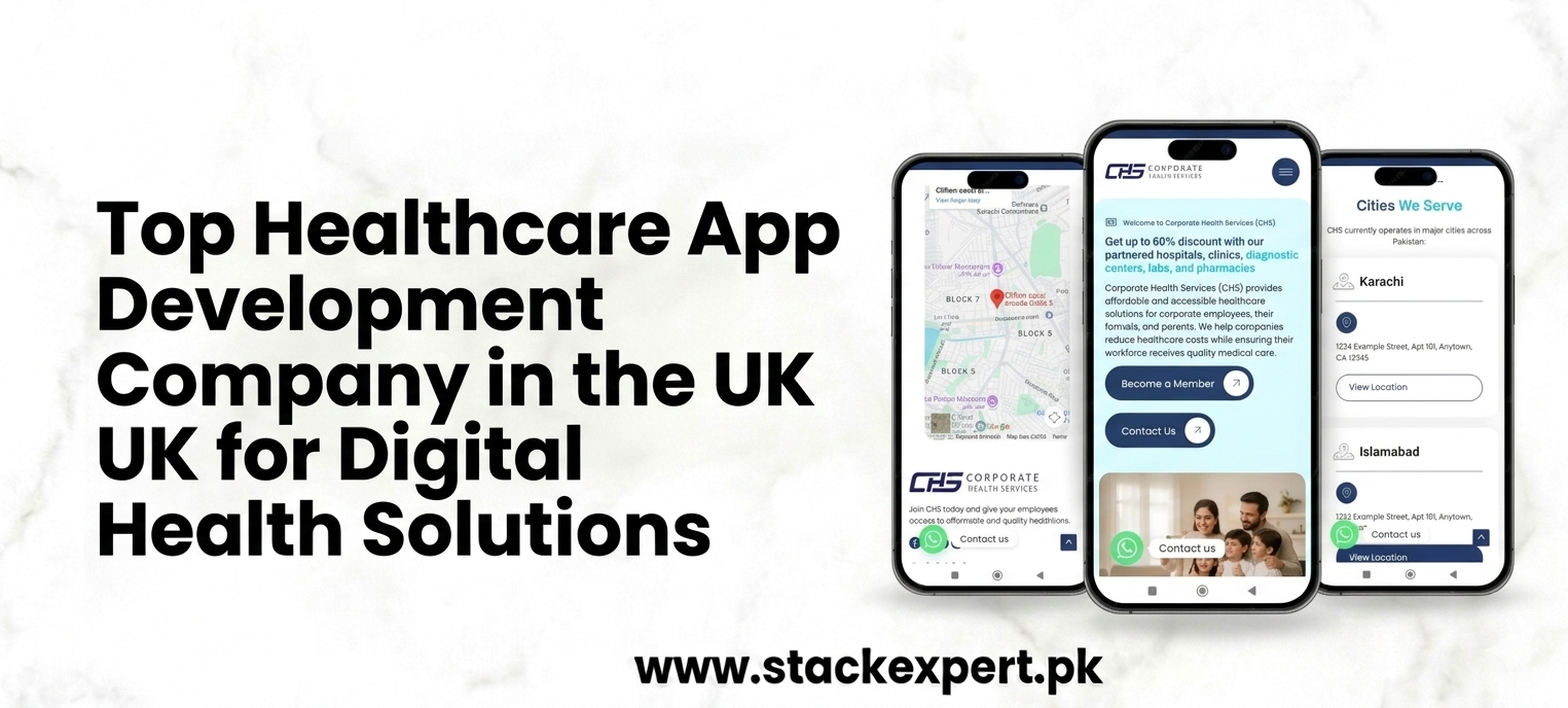 Top Healthcare App Development Company in the UK for Digital Health Solutions
