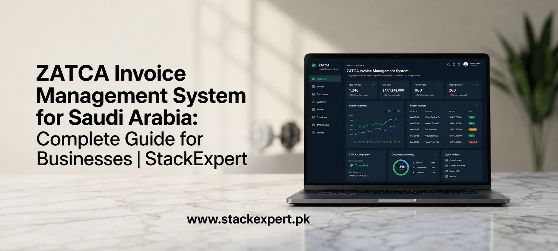 ZATCA Invoice Management System for Saudi Arabia: Complete Guide for Businesses | StackExpert