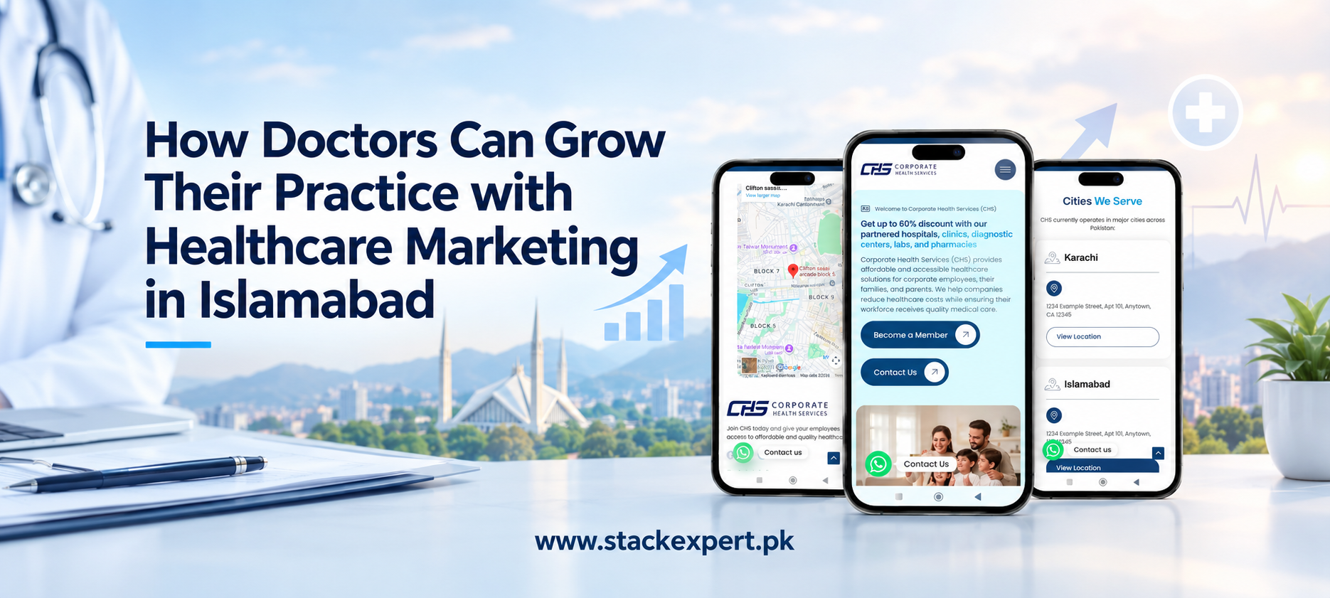 How Doctors Can Grow Their Practice with Healthcare Marketing in Islamabad